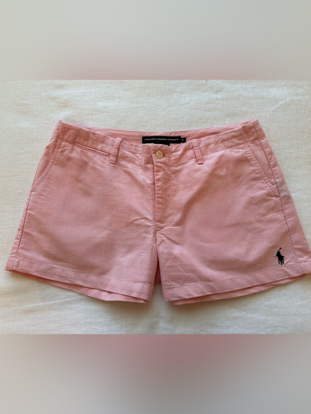 Ralph Lauren Pink Cotton Chino Shorts